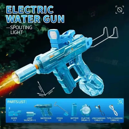 “Children’s High - Pressure Electric Water Gun – Automatic Outdoor Pool & Beach Toy for Kids, Summer Water Fight Games & Gifts” - RELUX.STORE