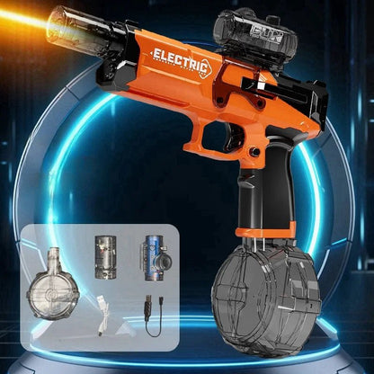 “Children’s High - Pressure Electric Water Gun – Automatic Outdoor Pool & Beach Toy for Kids, Summer Water Fight Games & Gifts” - RELUX.STORE