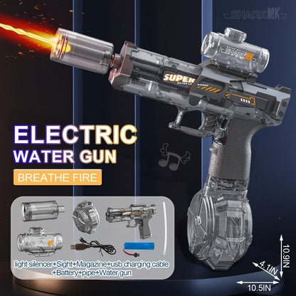 “Children’s High - Pressure Electric Water Gun – Automatic Outdoor Pool & Beach Toy for Kids, Summer Water Fight Games & Gifts” - RELUX.STORE