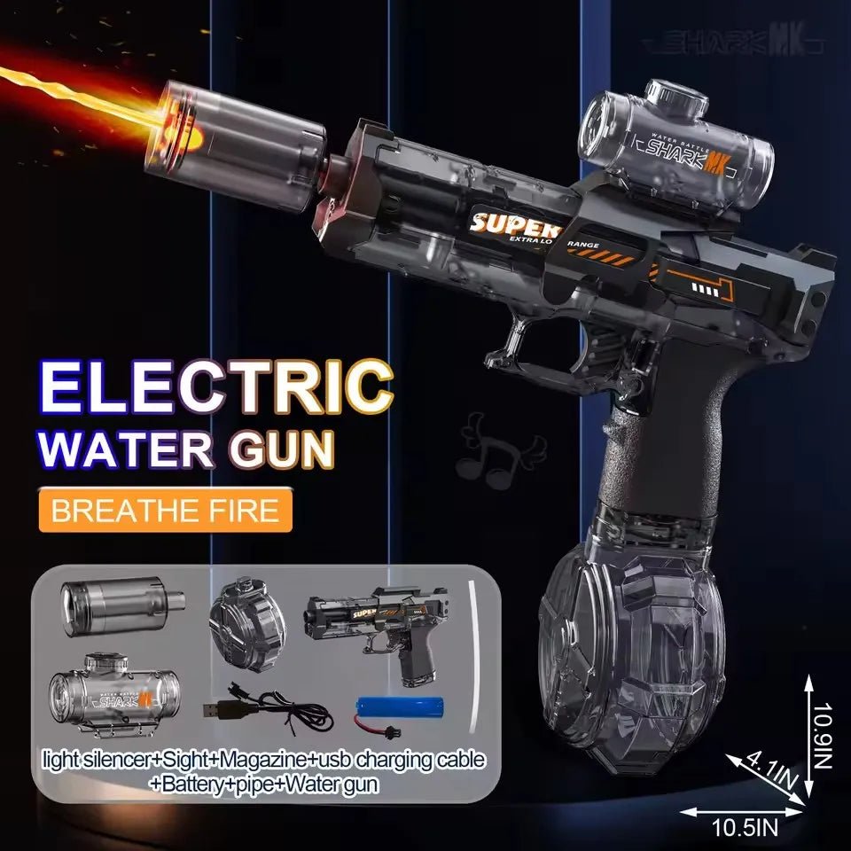 “Children’s High - Pressure Electric Water Gun – Automatic Outdoor Pool & Beach Toy for Kids, Summer Water Fight Games & Gifts” - RELUX.STORE