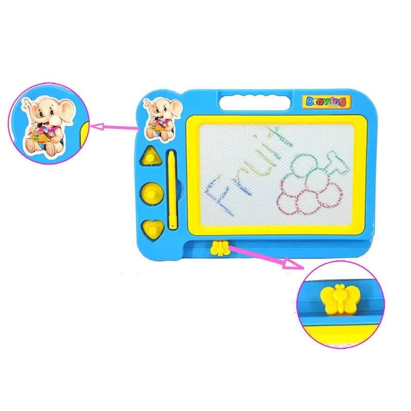 Children’s Magnetic Drawing Board – WordPad Color Graffiti Art Toy for Kids, Educational Drawing Tool & Creative Gift - RELUX.STORE