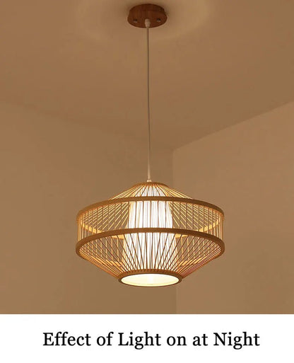 💡 "Chinese Style Bamboo Chandelier – Creative Pendant Lamp for Restaurant, Bar, Hot Pot Shop & Teahouse, Modern Zen Bamboo Lighting" - RELUX.STORE