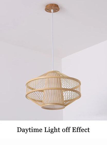 💡 "Chinese Style Bamboo Chandelier – Creative Pendant Lamp for Restaurant, Bar, Hot Pot Shop & Teahouse, Modern Zen Bamboo Lighting" - RELUX.STORE