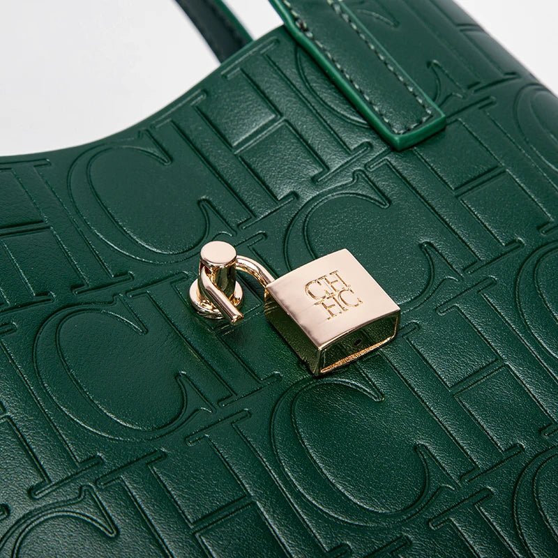 Classic Simple Solid Color Women's New 2024 Large Capacity Handbag Letter Element Women's Handbag - RELUX.STORE