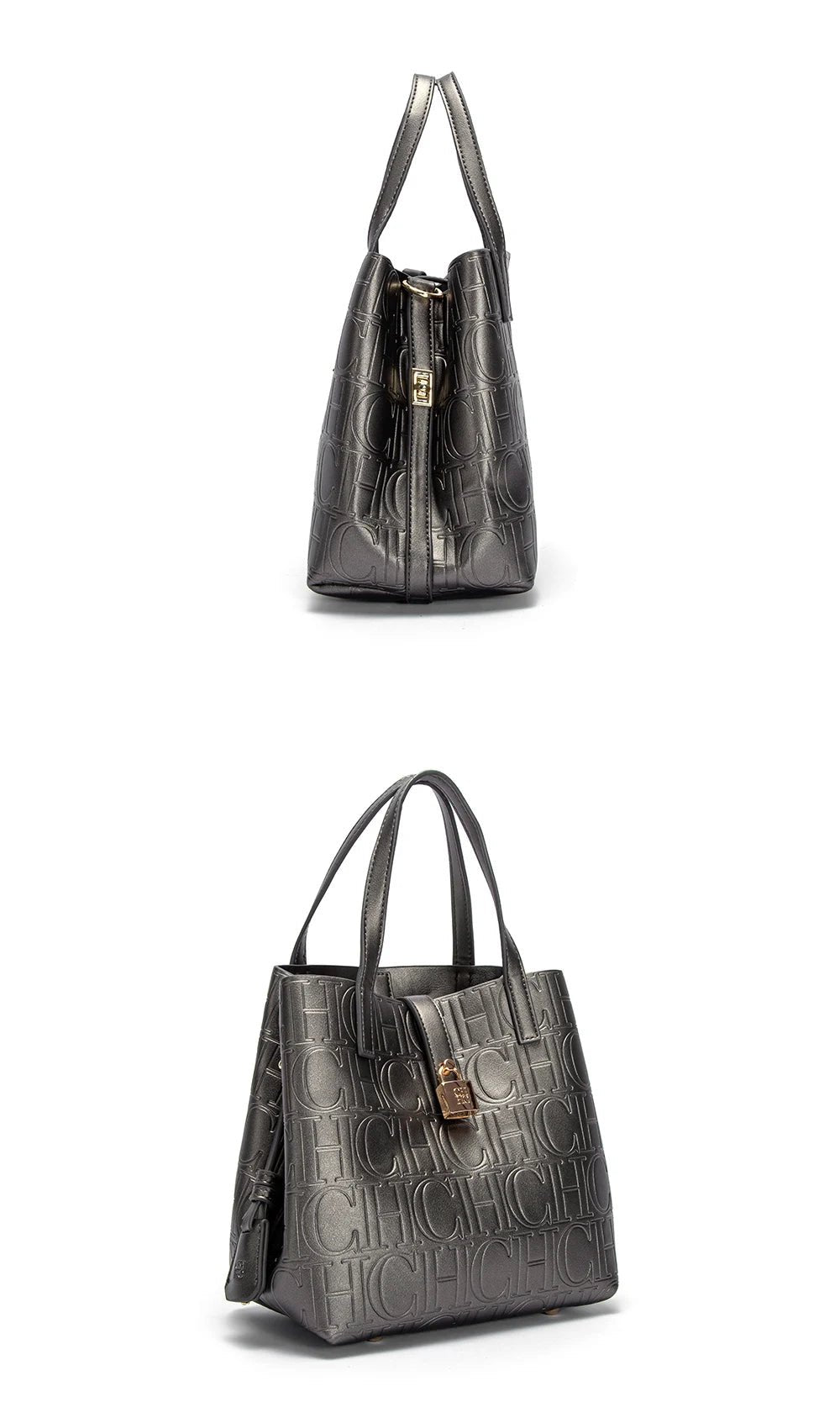 Classic Simple Solid Color Women's New 2024 Large Capacity Handbag Letter Element Women's Handbag - RELUX.STORE