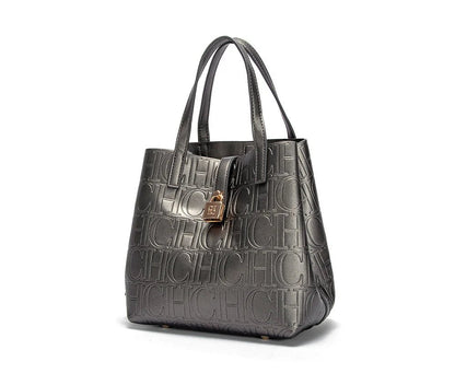 Classic Simple Solid Color Women's New 2024 Large Capacity Handbag Letter Element Women's Handbag - RELUX.STORE