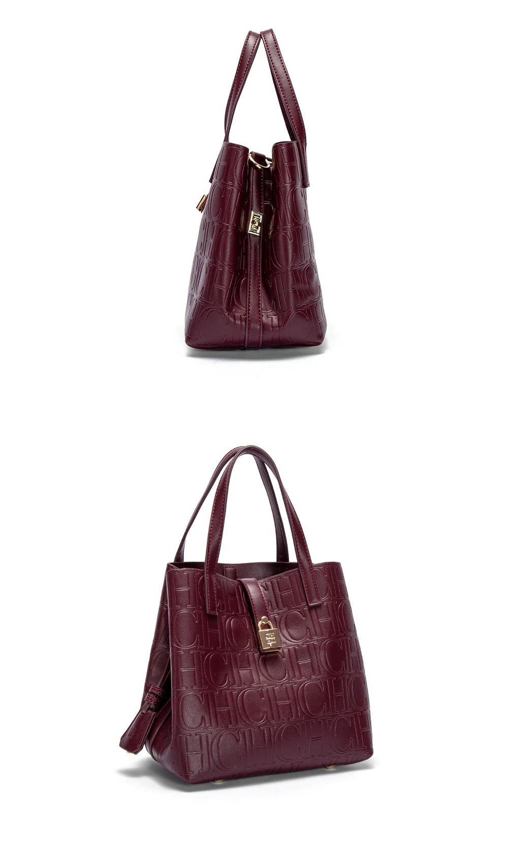 Classic Simple Solid Color Women's New 2024 Large Capacity Handbag Letter Element Women's Handbag - RELUX.STORE