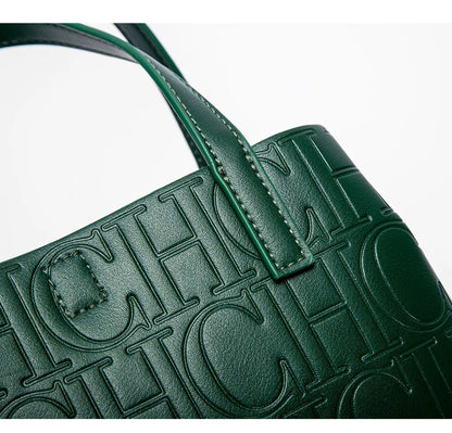 Classic Simple Solid Color Women's New 2024 Large Capacity Handbag Letter Element Women's Handbag - RELUX.STORE