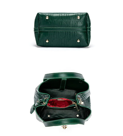 Classic Simple Solid Color Women's New 2024 Large Capacity Handbag Letter Element Women's Handbag - RELUX.STORE
