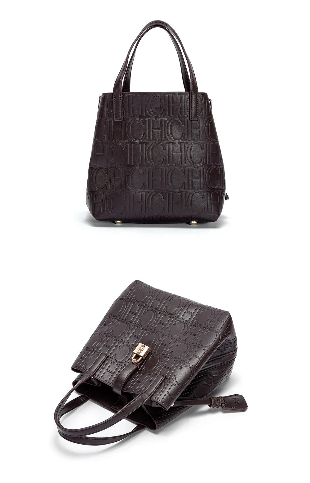 Classic Simple Solid Color Women's New 2024 Large Capacity Handbag Letter Element Women's Handbag - RELUX.STORE