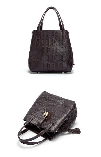 Classic Simple Solid Color Women's New 2024 Large Capacity Handbag Letter Element Women's Handbag - RELUX.STORE