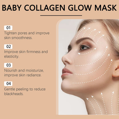 Collagen Peeling Mask Moisturizing, Hydrating, Anti - wrinkle And Brightening Peeling Mask - RELUX.STORE