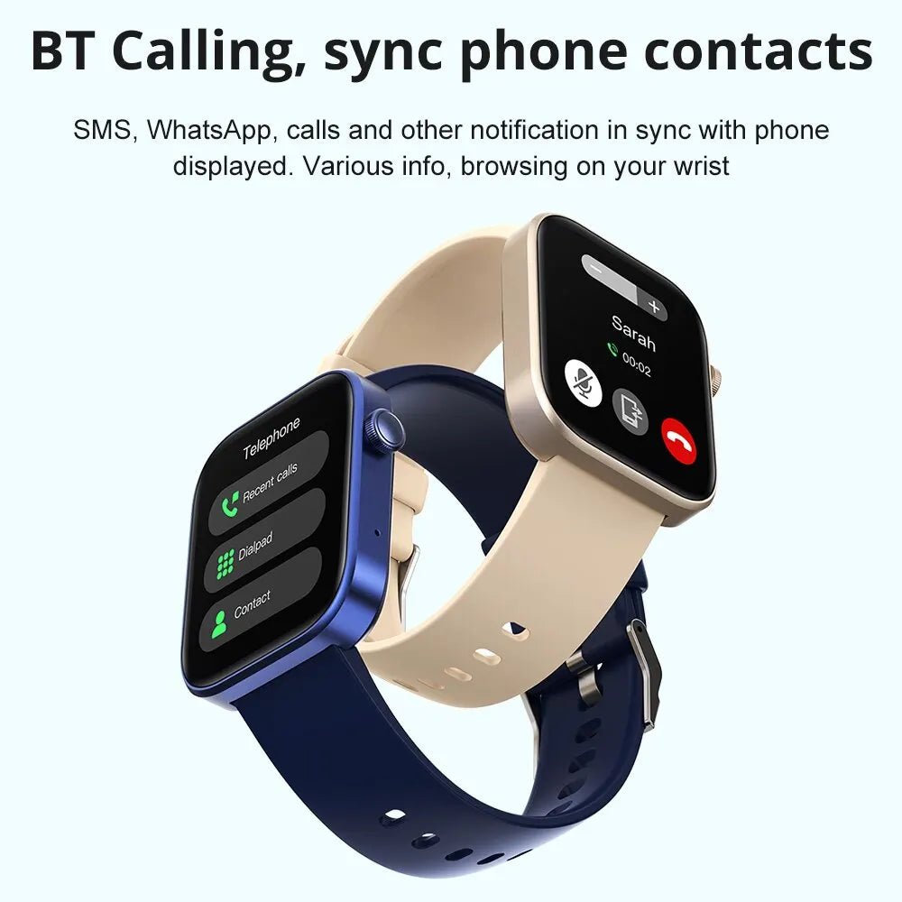 COLMI P71 Voice Calling Smartwatch Men Health Monitoring IP68 Waterproof Smart Notifications Voice Assistant Smart Watch Women - RELUX.STORE