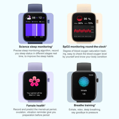 COLMI P71 Voice Calling Smartwatch Men Health Monitoring IP68 Waterproof Smart Notifications Voice Assistant Smart Watch Women - RELUX.STORE