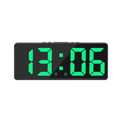 Creative Number Clock Color Nightlight Temperature Calendar Alarm Clock LED Large Number Electronic Clock Backlight Home Decor - RELUX.STORE