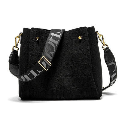 Crossbody Elegant Design Sense Letters Drawstring Design Brand Women's Bag Fashion Casual Hundred Women's Bag Crossbody - RELUX.STORE