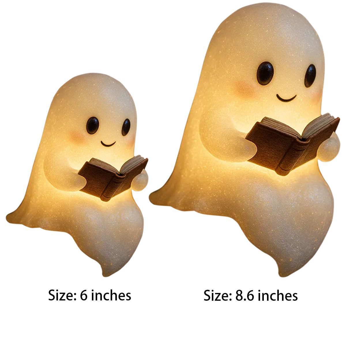 "Cute LED Ghost Night Light – Children's Bedside Sleep Lamp, Halloween Decor, Soft Glow Nightlight Gift for Kids & Teens" - RELUX.STORE