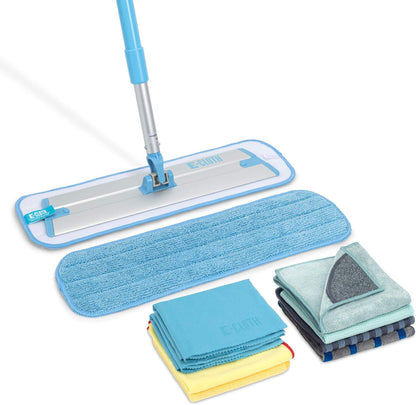 Deep Clean Mop, Microfiber Mop, Perfect Floor Cleaner for Hardwood, Laminate, Tile and Stone Flooring, Washable and Reusable, 100 Wash Promise