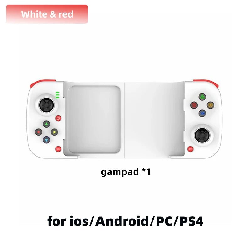 "D3 Telescopic Bluetooth Gamepad – Wireless BT Controller for PC, iOS, Android, PUBG, Switch & PS4 with 3D Joystick & Macro Keys" - RELUX.STORE