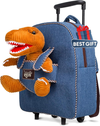 Wolf Backpack, Wolf Toys for Kids 3-5, Toddler Husky Stuffed Animal Gifts for 2 3 4 5 Year Old Girl Boy