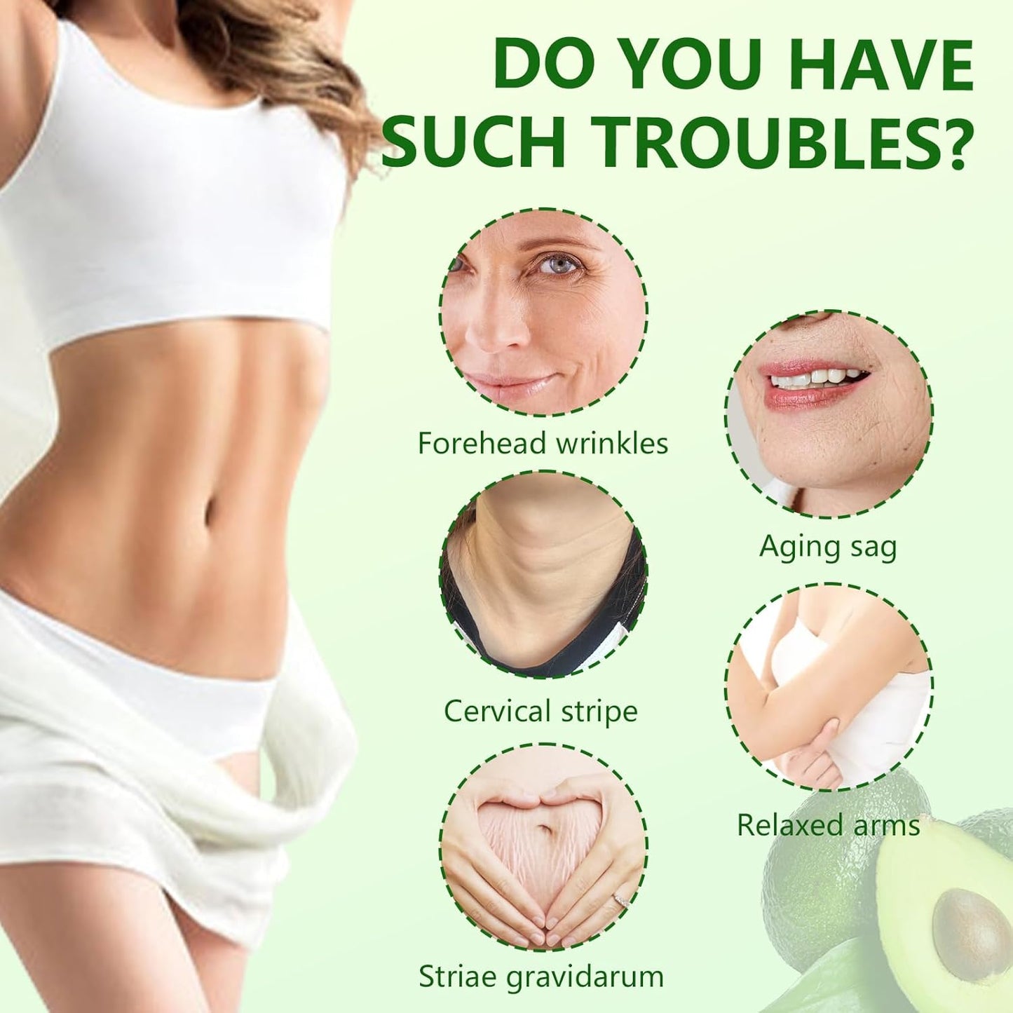 2 PCS Luxurious Collagen Firming Cream, Collagen Body Firming Anti-Wrinkle Cream for All Skin Types