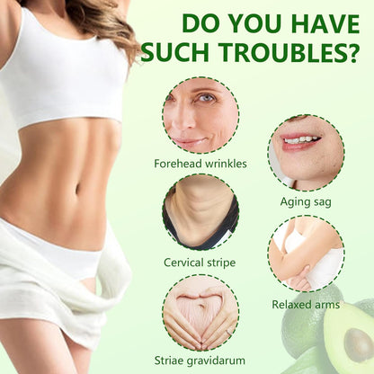 2 PCS Luxurious Collagen Firming Cream, Collagen Body Firming Anti-Wrinkle Cream for All Skin Types