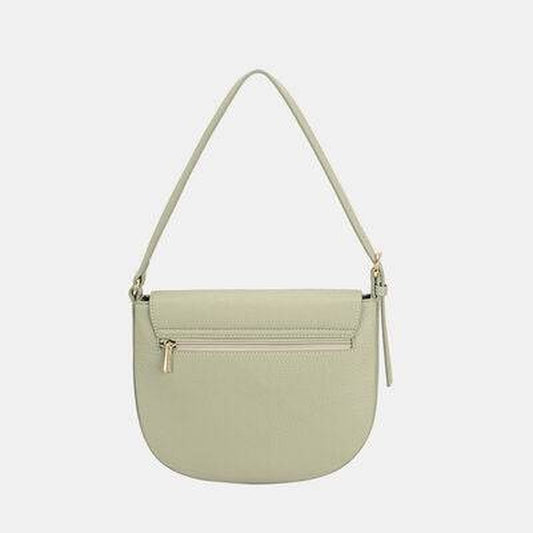 “David Jones Metal Buckle Shoulder Bag – Stylish Leather Handbag for Women | Elegant Crossbody & Daily Use Bag” - RELUX.STORE