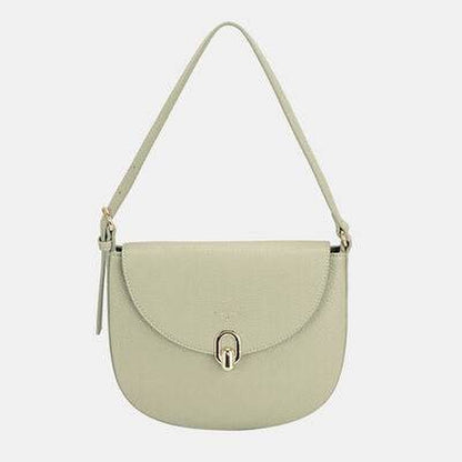 “David Jones Metal Buckle Shoulder Bag – Stylish Leather Handbag for Women | Elegant Crossbody & Daily Use Bag” - RELUX.STORE
