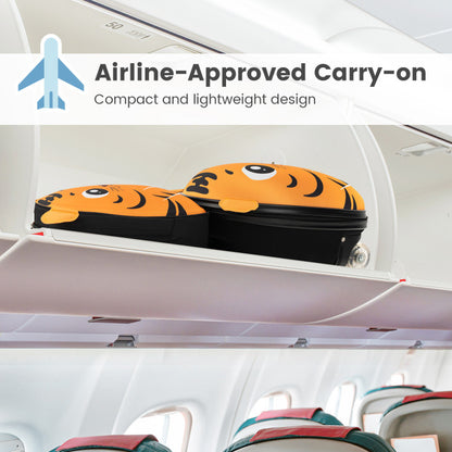 Lightweight and Portable Rolling Suitcase for Children