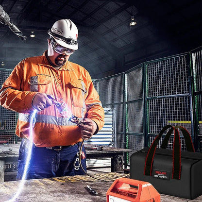 DELIXI Electric Tool Bag – Portable Oxford Cloth Storage Bag for Electricians, Carpenters & Home Repair | Professional Handbag for Tools and Accessories - RELUX.STORE
