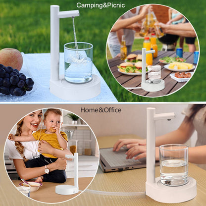 Desk Dispenser Electric Water Gallon Automatic Water Bottle Dispenser Rechargeable Water Dispenser - RELUX.STORE