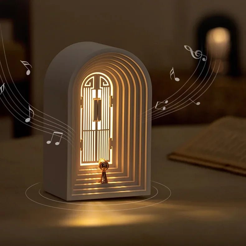 💡 "Desktop Ornament LED Desk Lamp – Creative Bedside Night Light with USB Charging & Bluetooth Speaker for Bedroom & Living Room" - RELUX.STORE