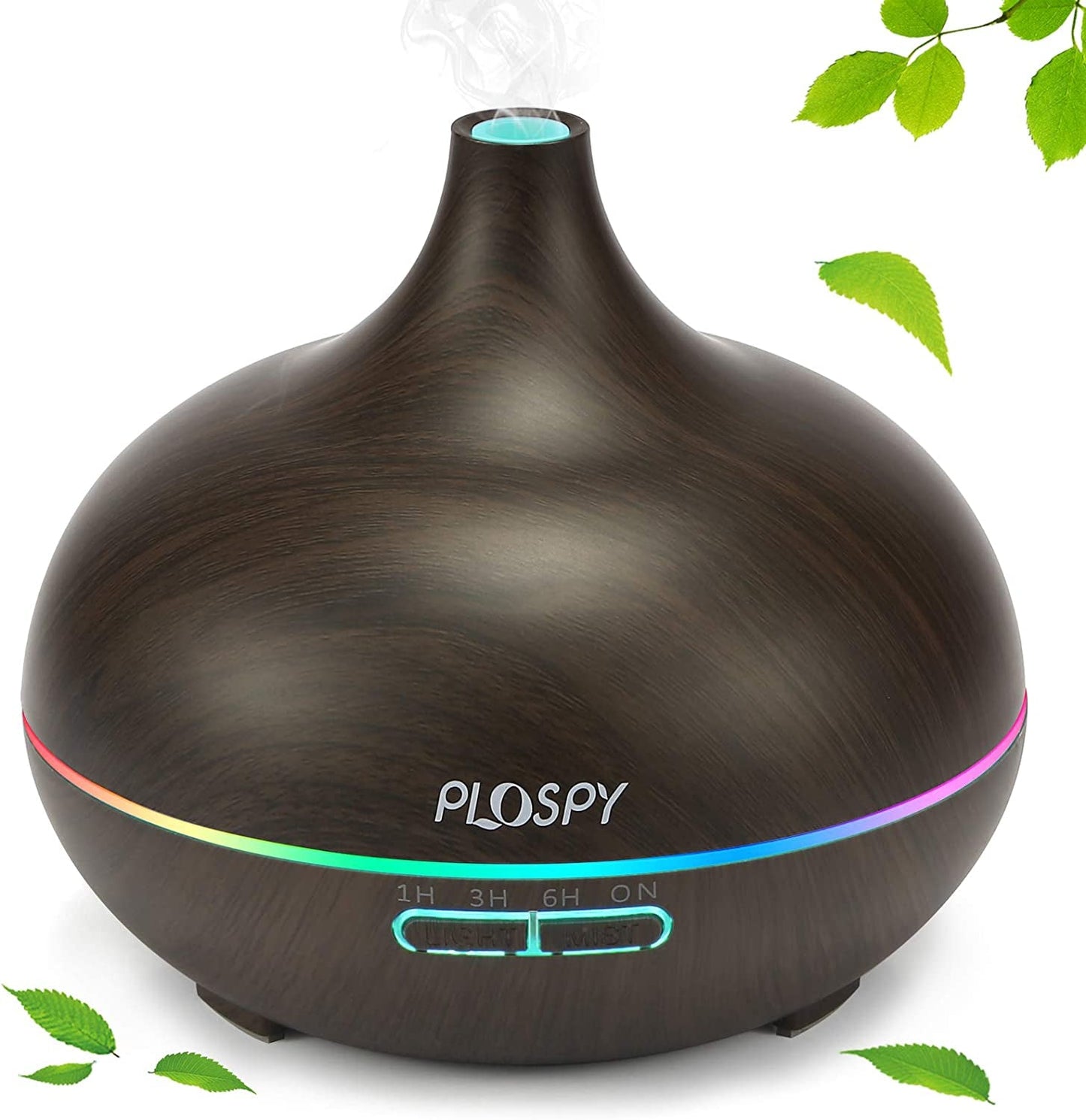 Diffusers for Essential Oils, 550Ml Aroma Diffuser Ultrasonic Essential Oil Diffuser Cool Mist Humidifier with 4 Timer & 15 Colors Light, Auto Power - Off Air Diffusers for Home Office - RELUX.STORE