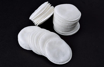 Disposable 100PCS Cosmetic Wipes Nail Art Cleaning Round Pads Soft Daily Supplies Facial Cotton Makeup Remover Tool - RELUX.STORE