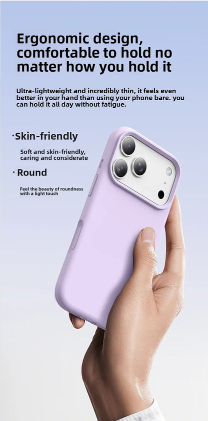 "DIVI Liquid Silicone Phone Case for iPhone 17 / 17 Pro / 17 Pro Max / 17 Air – Shockproof Bumper Protective Cover" - RELUX.STORE