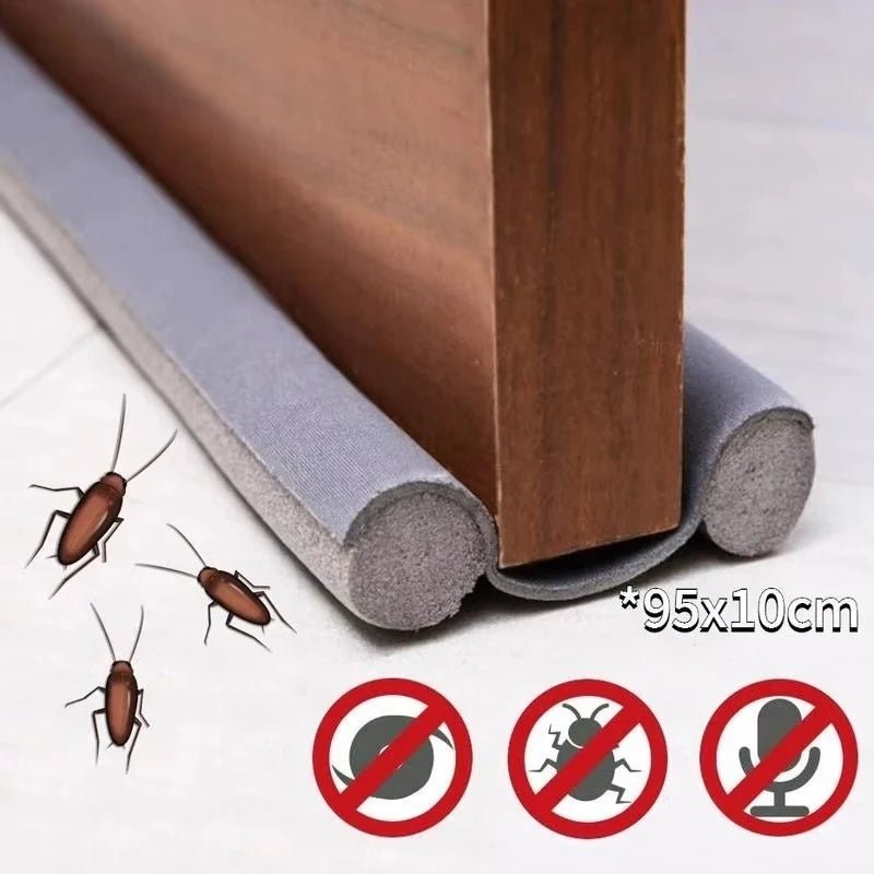 Double - sided Door Bottom Sealing Strip - Wear - Resistant Leather with Sound Insulation, Dust and Insect Proof, Easy Installation - RELUX.STORE