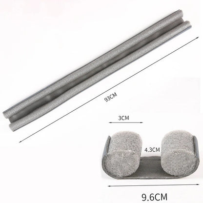 Double - sided Door Bottom Sealing Strip - Wear - Resistant Leather with Sound Insulation, Dust and Insect Proof, Easy Installation - RELUX.STORE