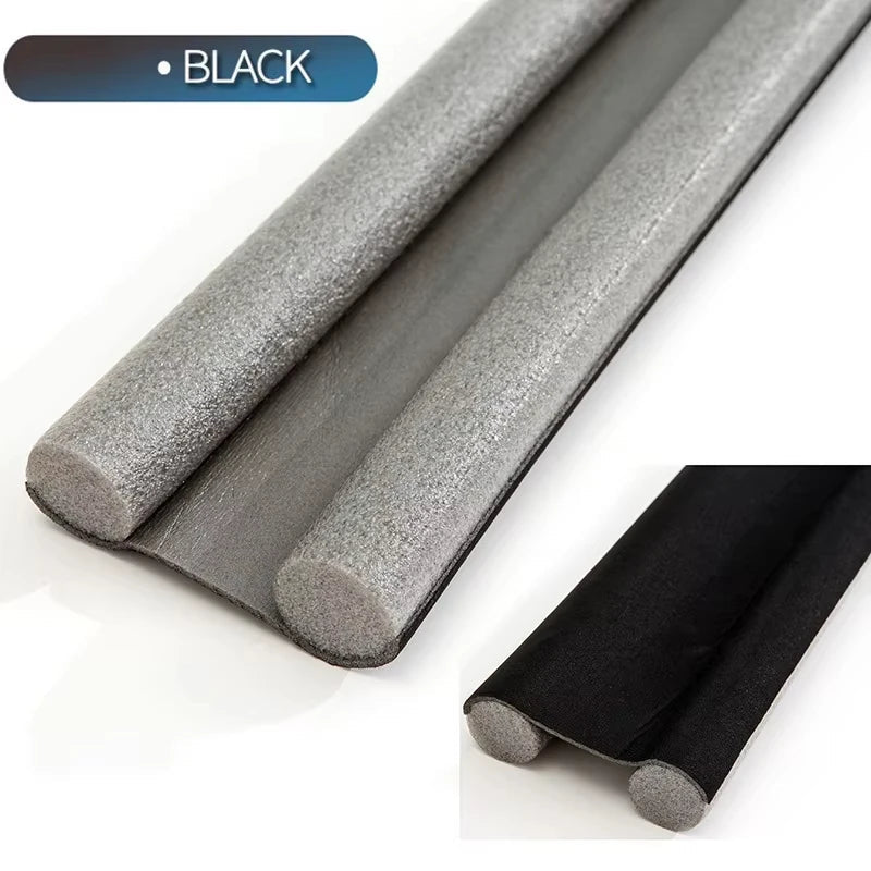 Double - sided Door Bottom Sealing Strip - Wear - Resistant Leather with Sound Insulation, Dust and Insect Proof, Easy Installation - RELUX.STORE