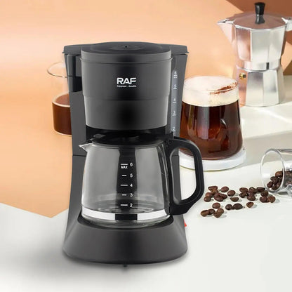 Drip Coffee Maker Home Use Coffee Brewer EU Adapter for Kitchen Latte Office - RELUX.STORE