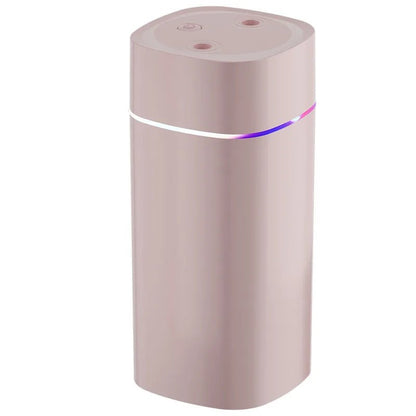 Dual - Nozzle USB Humidifier | 800ml/H Super Mist & Ultra Quiet | Car/Home Moisturizing Device - RELUX.STORE