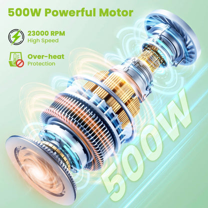 Personal Blender, Blender for Smoothie with BPA Free Travel Cup and Lid, Smoothie Blender for Kitchen, Office and Sports