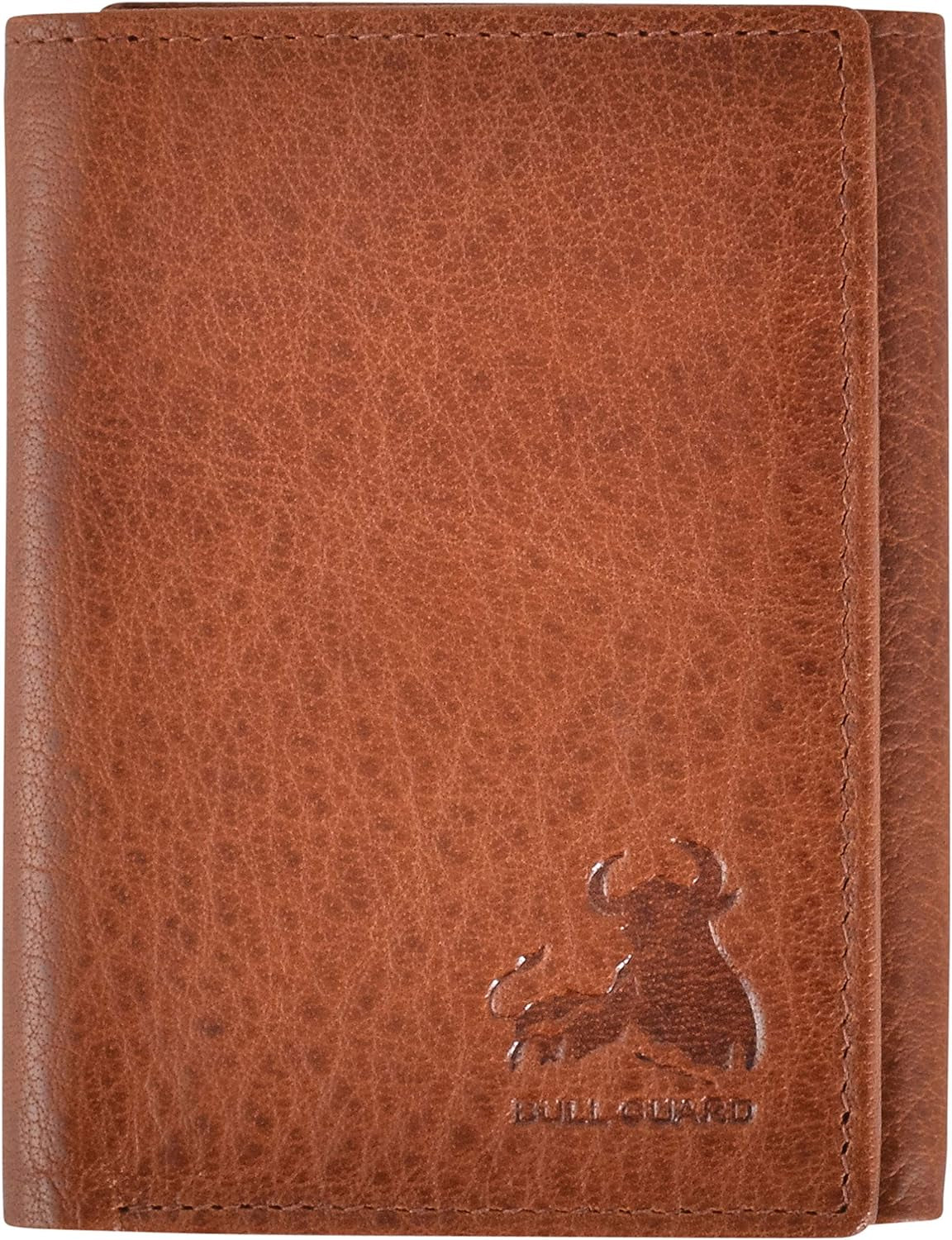 Genuine Nappa Leather Trifold Wallet for Men RFID and ID Window