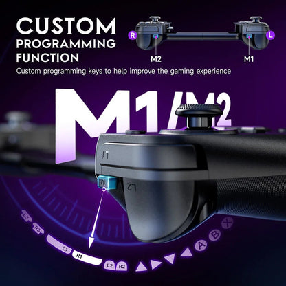 "EasySMX M10 Type - C Mobile Game Controller – Android, iPhone 15, Xbox Game Pass Compatible with Hall Effect Triggers & Precision Joysticks" - RELUX.STORE