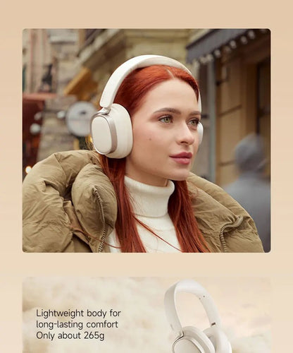 Edifier ES850NB Wireless Over - Ear Headphones – Noise Cancelling, Hi - Res Bluetooth Earphones with Carry Bag - RELUX.STORE