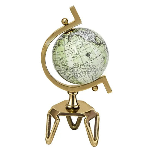 Educational Geographic 5/8/10 Inch World Globe with Triangle Metal Stand - RELUX.STORE