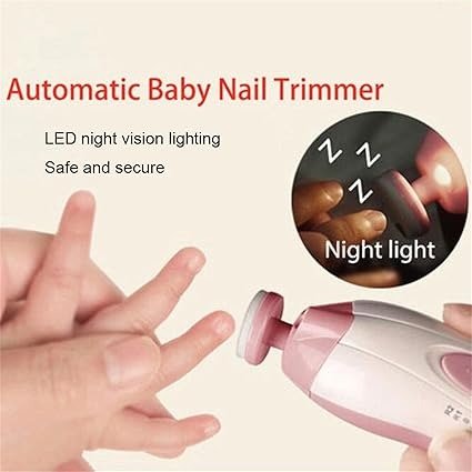 “Electric Baby Nail Sharpener – Safe & Gentle Infant Nail Grinder for Babies & Toddlers | Quiet, Portable, and Easy - to - Use” - RELUX.STORE