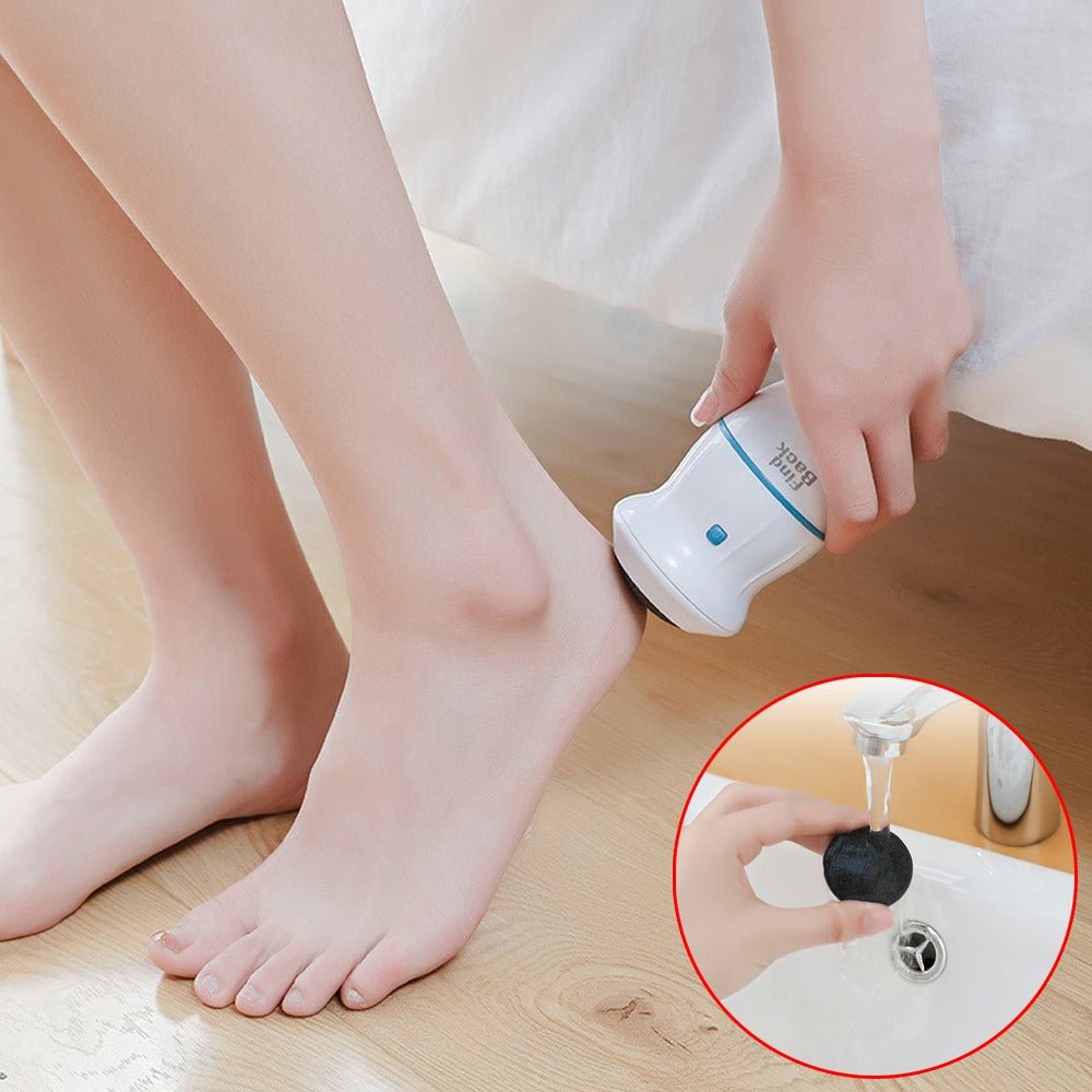"Electric Foot File Grinder – Rechargeable Callus Remover & Pedicure Tool for Smooth, Soft Feet | Waterproof Dead Skin Exfoliator for Home Spa Care by Relux.Store" - RELUX.STORE