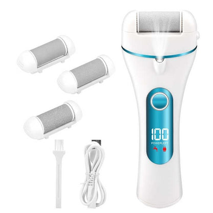 Electric Foot File Grinder – Rechargeable Pedicure Tool for Smooth, Soft Feet | Callus Remover & Dead Skin Exfoliator for Home Spa Care" - RELUX.STORE