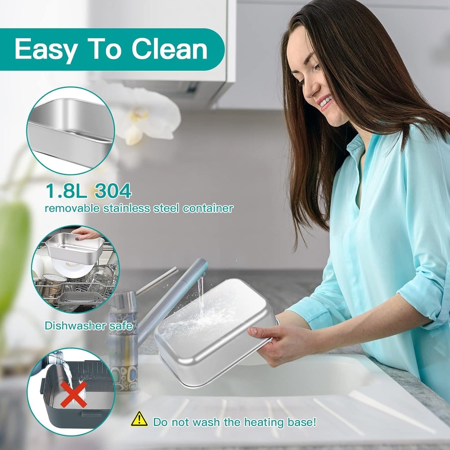 Electric Heated Lunch Box - RELUX.STORE