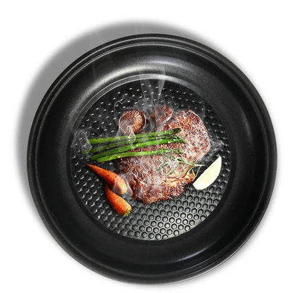 Electric MultiCooker Electric Frying Pan 220V Househould Barbecue Fried Steak Fish Omelette Frying Pan Non - stick Cooking Machine - RELUX.STORE